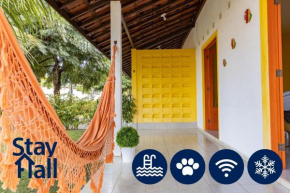 Casa com 4Qts-Pet friendly-Piscina Cond-SH011